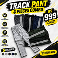 4 Premium Cotton Track Pants Combo – ₹999 ONLY